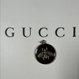 Huge Upcycled Gucci bee charm